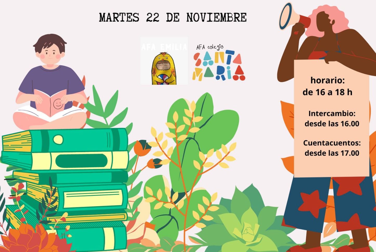 ¡Cambio de Fecha: Ven a Celebrar el Día de las Librerías!